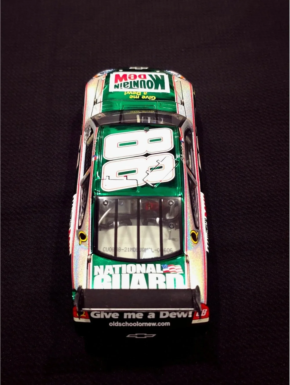 Dale Earnhardt Jr. #88 Mountain Dew Retro 2008 Impala SS 1:24 Scale Diecast Car